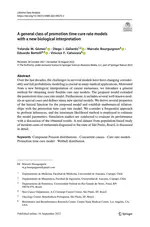 A general class of promotion time cure rate models with a new biological interpretation